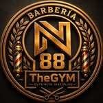 Logo N88 Barbería