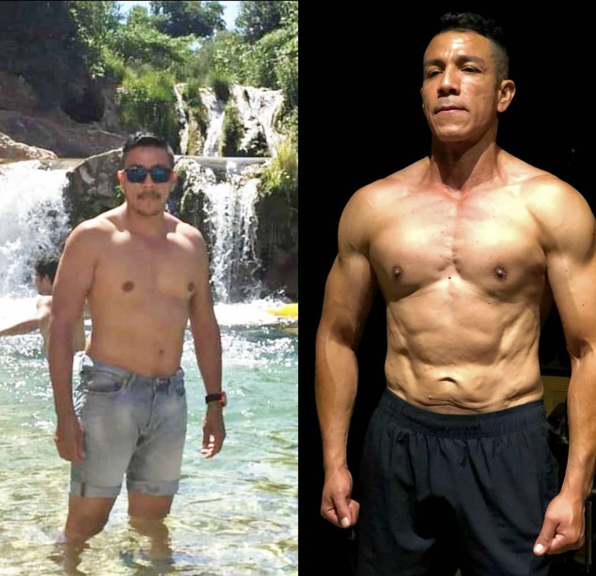 Transformación de un socio de N88GYM: antes y después